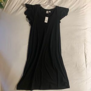 Gap Black Flow Dress